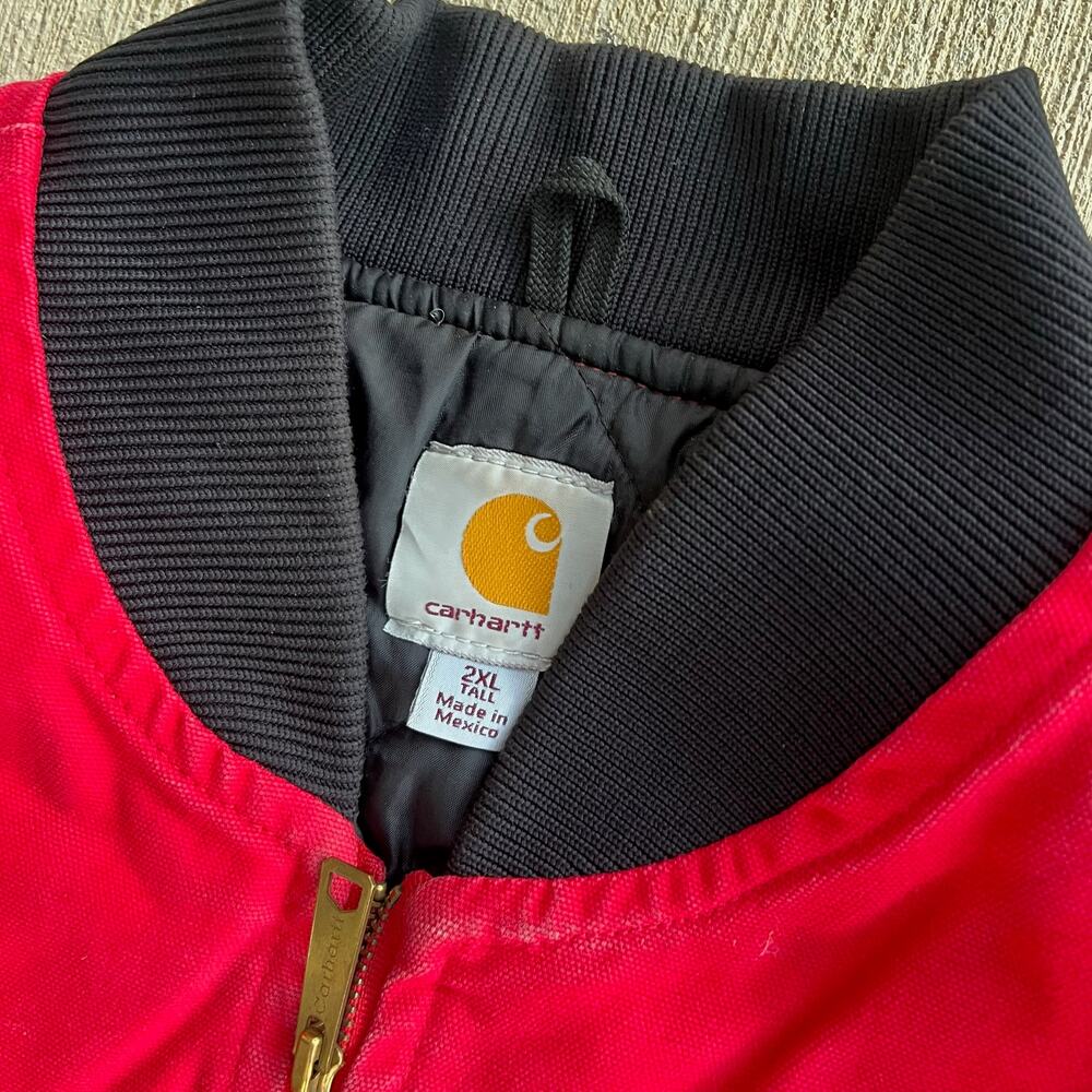 Carhartt red work wear vest - Picture 5 of 5
